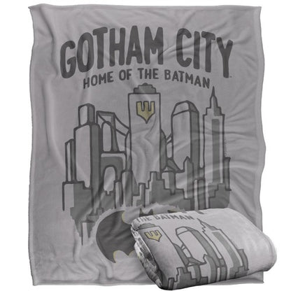 Front - Batman Gotham Blanket