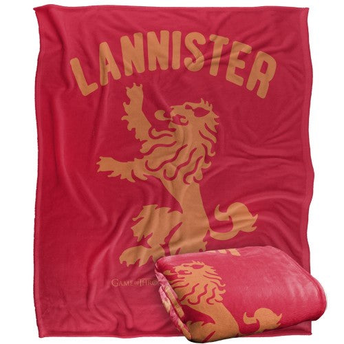Front - Game Of Thrones Lannister Crest Blanket