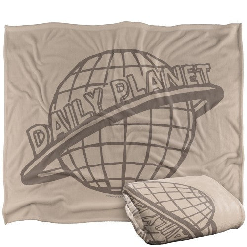 Front - Superman Daily Planet Blanket