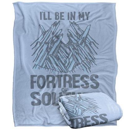 Front - Superman Fortress Of Solitude Blanket