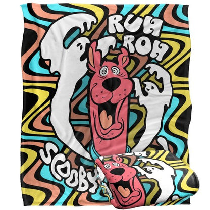Front - Scooby Doo Ruh Roh Blanket