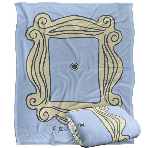 Front - Friends Door Peephole Blanket