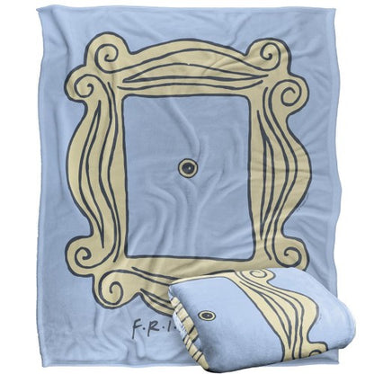Front - Friends Door Peephole Blanket