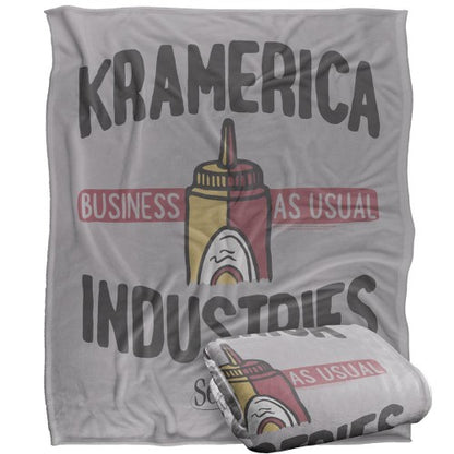 Front - Seinfeld Kramerica Industries Blanket