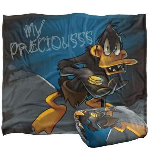 Front - Looney Tunes My Precious Daffy Blanket