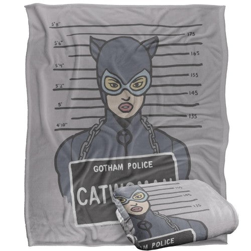 Front - Batman Line Up Catwoman Blanket