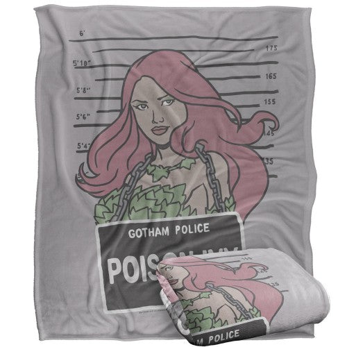Front - Batman Line Up Poison Ivy Blanket