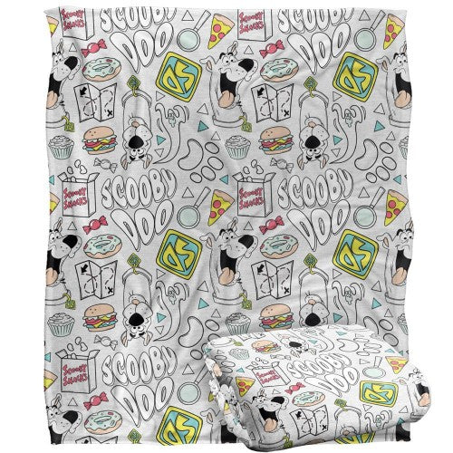 Front - Scooby Doo Icons Blanket