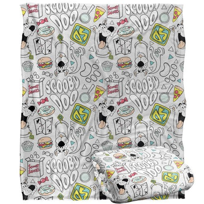 Front - Scooby Doo Icons Blanket