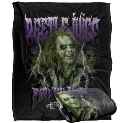 Front - Beetlejuice Say My Name Blanket