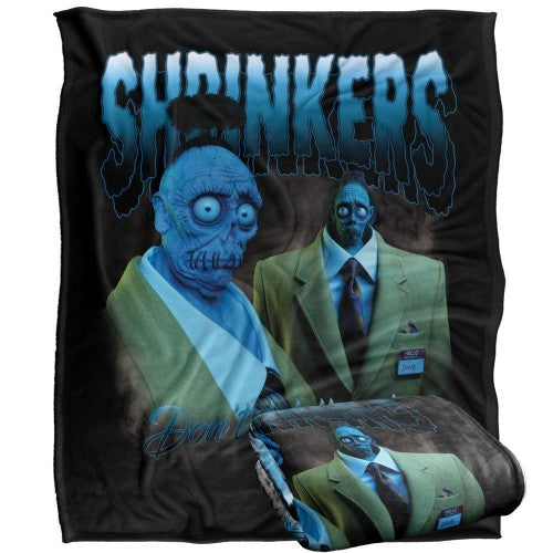 Front - Beetlejuice Shrinkers Blanket