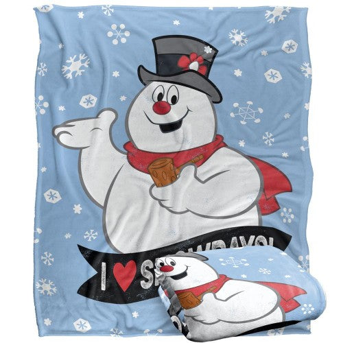 Front - Frosty The Snowman I Love Snowdays Blanket