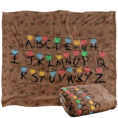 Front - Stranger Things Alphabet Will Blanket