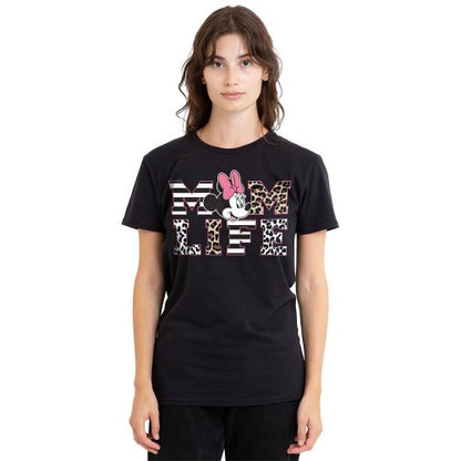 Front - Minnie Mouse Unisex Adult Mom Life T-Shirt