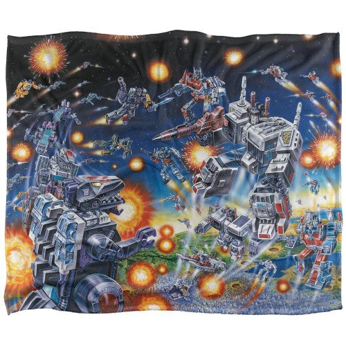 Front - Transformers Art Decepticons Blanket