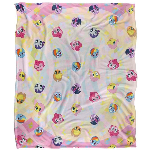 Front - My Little Pony Faces Blanket