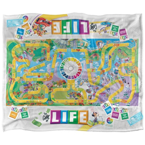 Front - The Game Of Life Game Scene Blanket