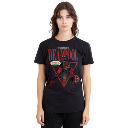 Front - Deadpool Unisex Adult Cover Candy T-Shirt