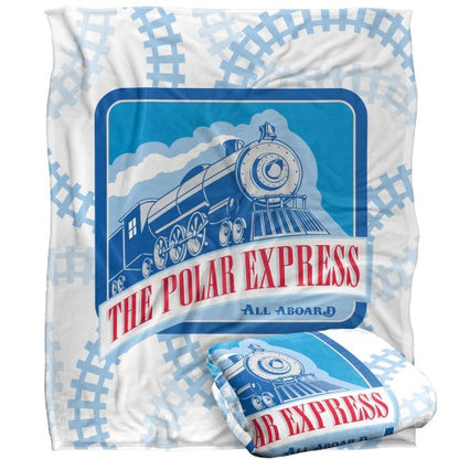 Front - The Polar Express All Aboard Blanket