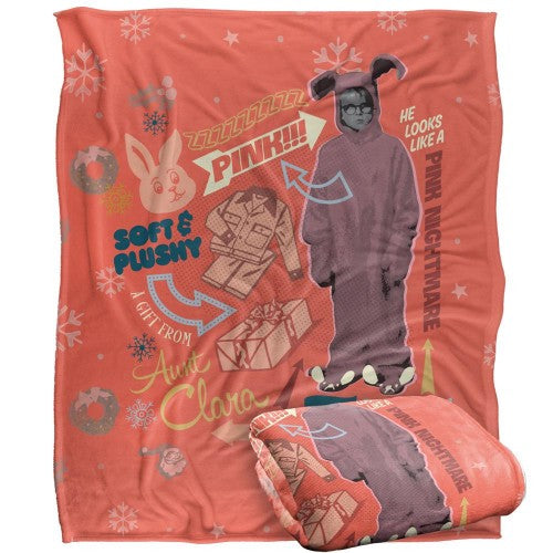 Front - A Christmas Story Gift From Aunt Clara Blanket