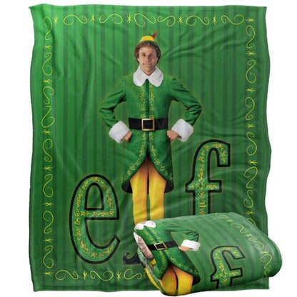 Front - Elf Buddy Blanket