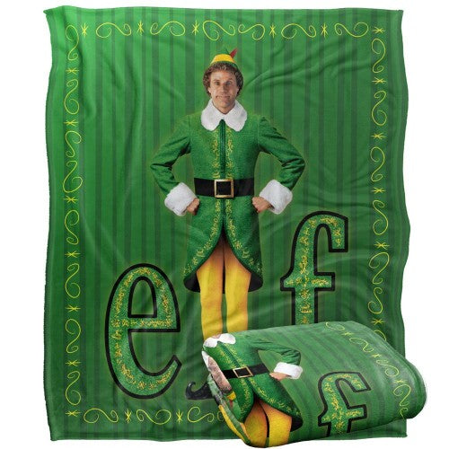 Front - Elf Buddy Blanket