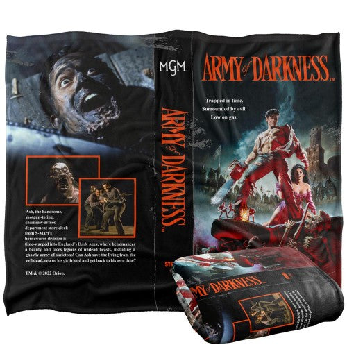 Front - Army Of Darkness VHS Blanket