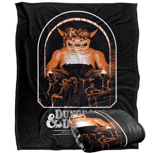 Front - Dungeons & Dragons First Edition Player´s Handbook Cover Blanket
