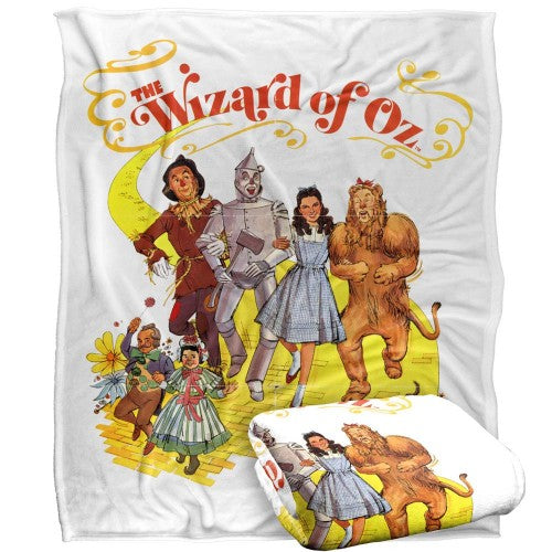 Front - The Wizard Of Oz Painted Blanket