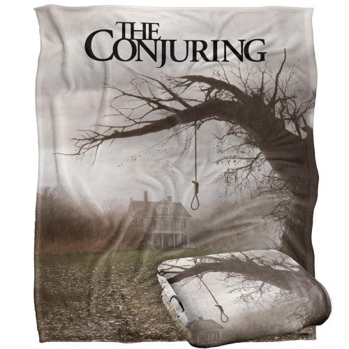 Front - The Conjuring Movie Poster Blanket