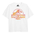 Front - Jurassic Park Girls Logo T-Shirt