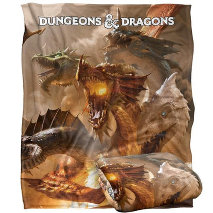 Front - Dungeons & Dragons Tiamat Blanket