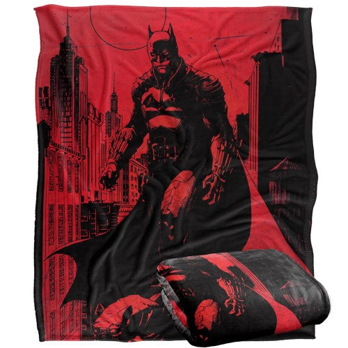 Front - Batman Gargoyle Blanket