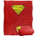 Front - Superman Small Logo Blanket