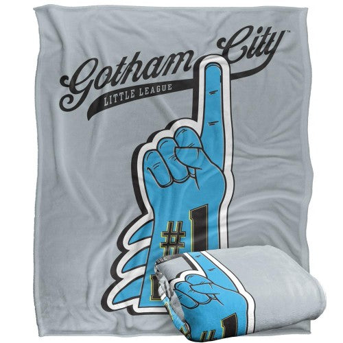 Front - Batman #1 Dad Foam Finger Blanket