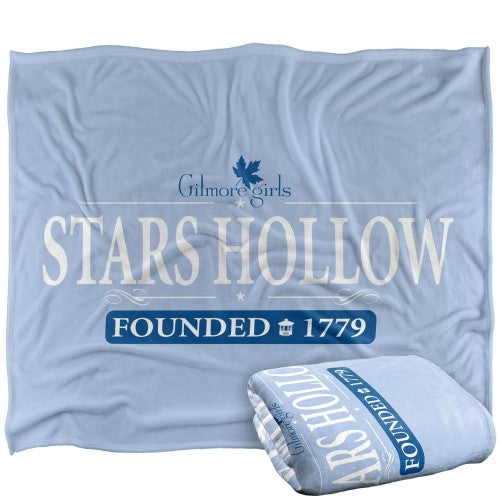 Front - Gilmore Girls Stars Hollow Blanket