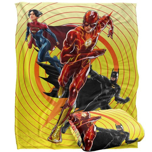 Front - The Flash Cartoon Blanket