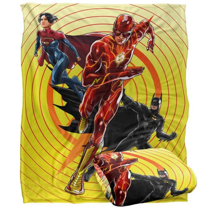 Front - The Flash Cartoon Blanket