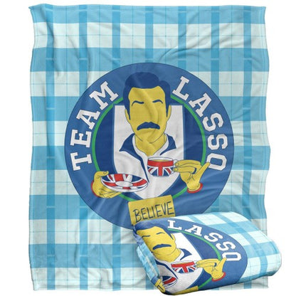 Front - Ted Lasso Team Lasso Blanket