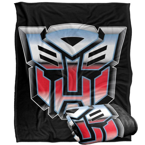Front - Transformers Autobots Logo Blanket