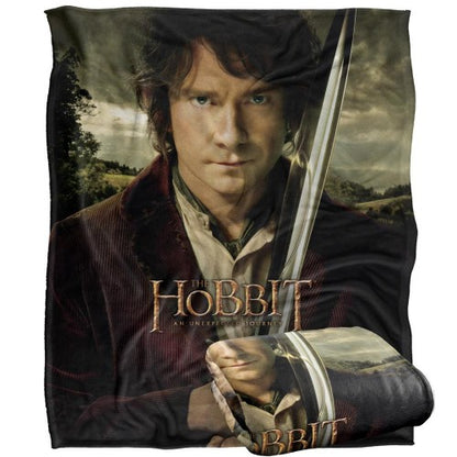 Front - The Hobbit Frodo Blanket