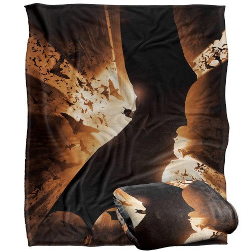 Front - DC Batman Begins Blanket