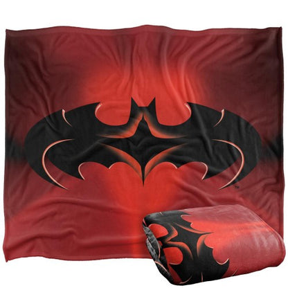 Front - Batman Logo Nightwing Blanket