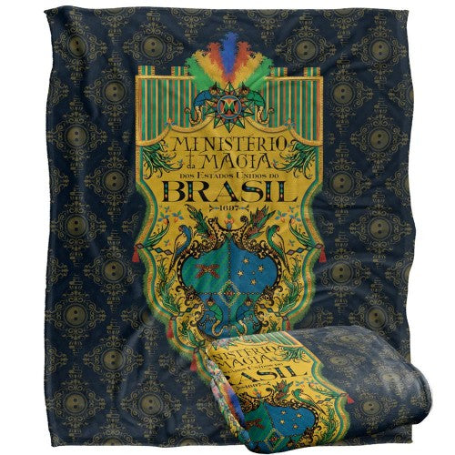 Front - Fantastic Beasts Ministerio Da Magia Blanket