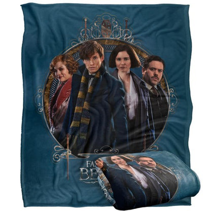 Front - Fantastic Beasts Group Shot Blanket