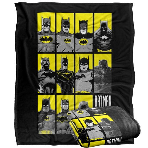 Front - Batman Character Montage 80th Blanket