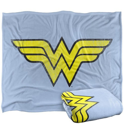 Front - Wonder Woman Logo Blanket