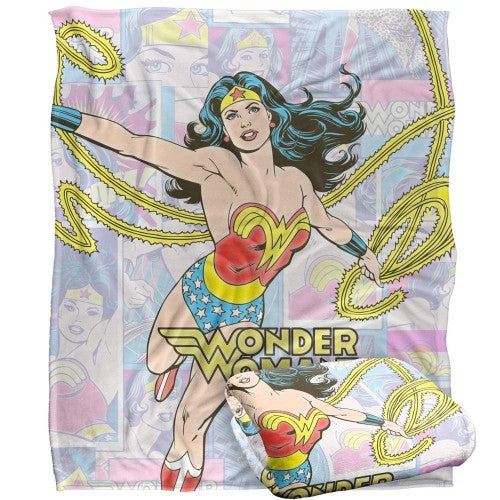 Front - Wonder Woman Lasso Blanket
