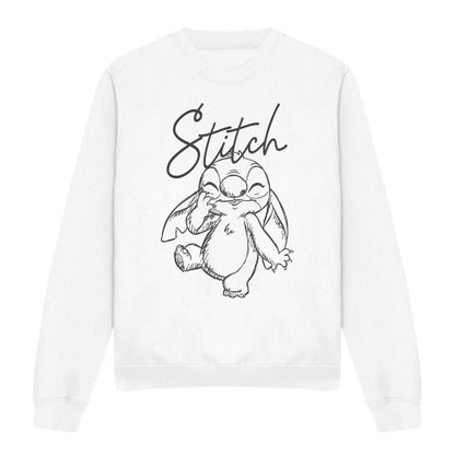 Front - Lilo & Stitch Unisex Adult Sketchy Surprise Crew Neck Sweatshirt