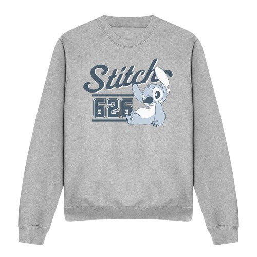 Front - Lilo & Stitch Unisex Adult 626 Sports Sweatshirt